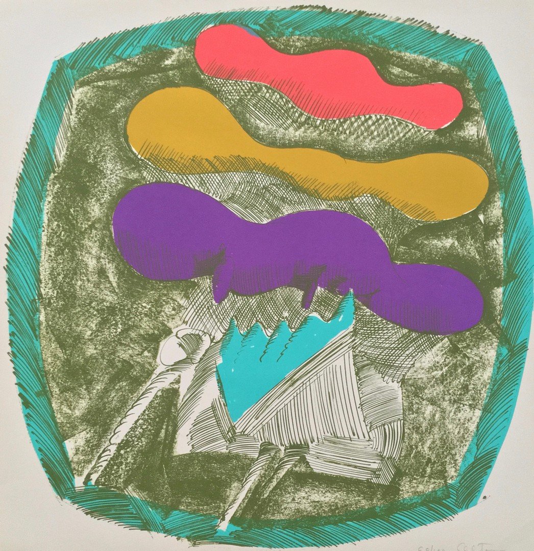 JOHN ALTOON AMERICAN 1925-1969: About Women Portfolio, Lithograph , 19 x 19 in (48.3 cm x 48.3 cm) , Pencil signed lower right, blind stamp lower right, ED 20/100