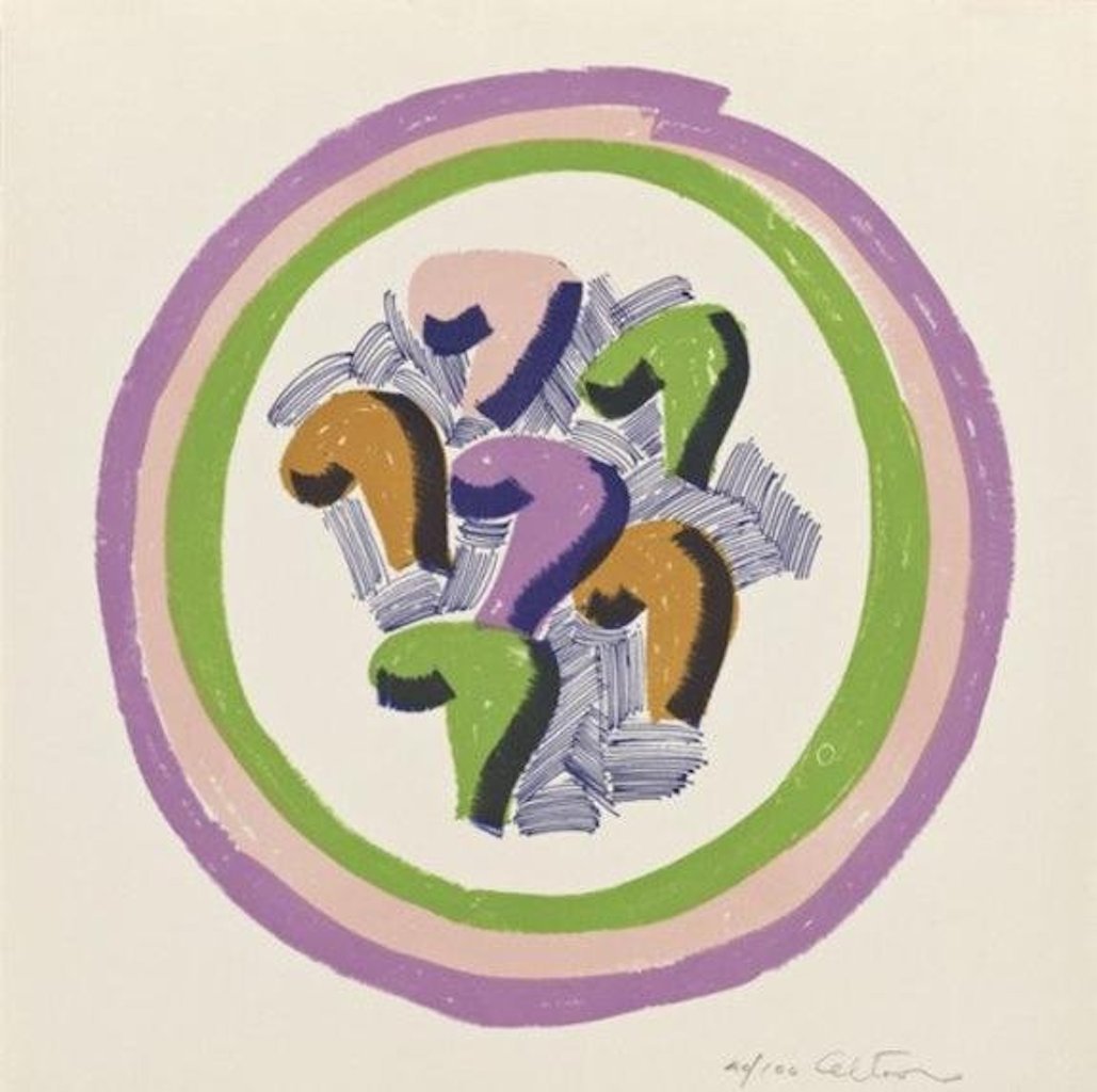 JOHN ALTOON AMERICAN 1925-1969: About Women Portfolio, Lithograph , 19 x 19 in (48.3 cm x 48.3 cm) , Pencil signed lower right, blind stamp lower right, ED 49/100