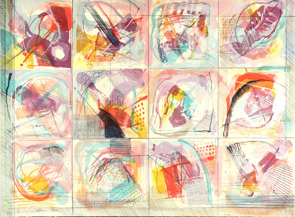 CALMAN SHEMI ARGENTINE B.1939: Untitled, lithograph, 26 x 35 1/2 in (66 x 90.1 cm), signed lower left, ED 100/250