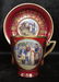 Napoleon French Porcelain Tea Cup Saucer & Plate Sevres - 2
