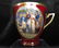 Napoleon French Porcelain Tea Cup Saucer & Plate Sevres - 3