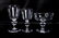 (9) Rare Steuben #7925 White Red Wine Sherbet Glasses - 2
