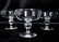 (9) Rare Steuben #7925 White Red Wine Sherbet Glasses - 5