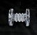 Lot of Crystal Knife Rests Including Waterford Lalique - 3