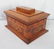 Antique Marquetry Inlaid Compartmentalized Sewing Case - 4