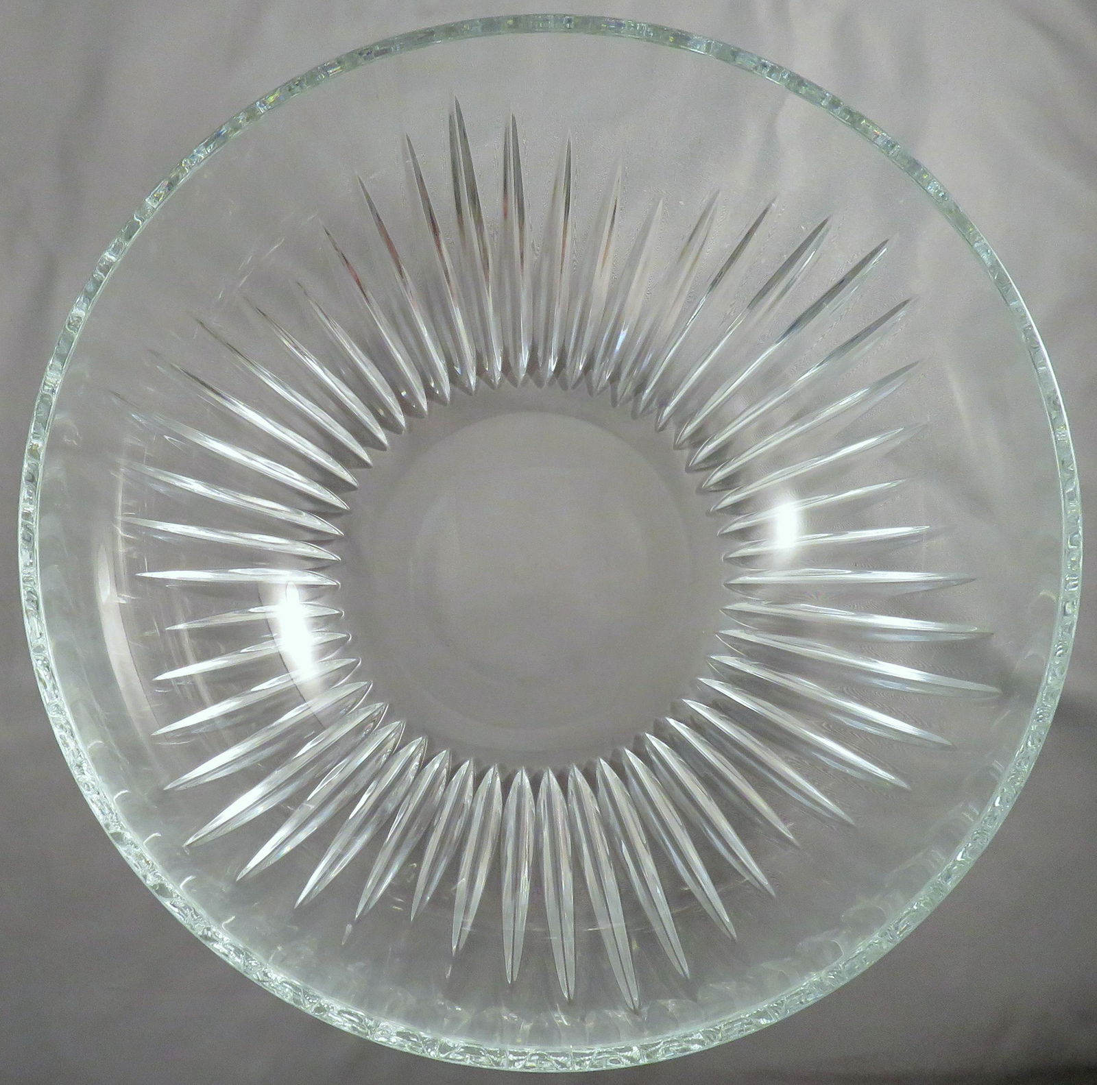 Rare 10" Signed Baccarat Massena Large Caviar Bowl (1 of 3)