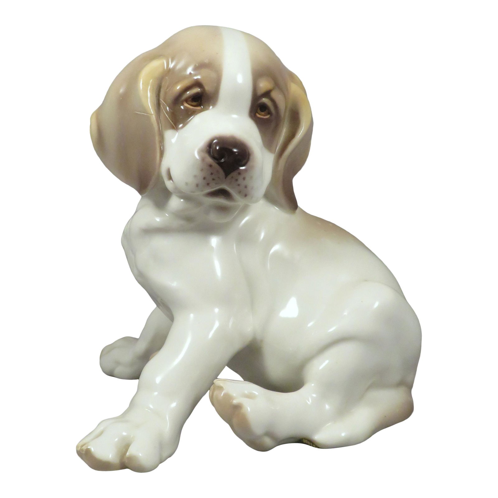 Nymphenburg Porcelain Karner St. Bernard Puppy Figure (1 of 11)