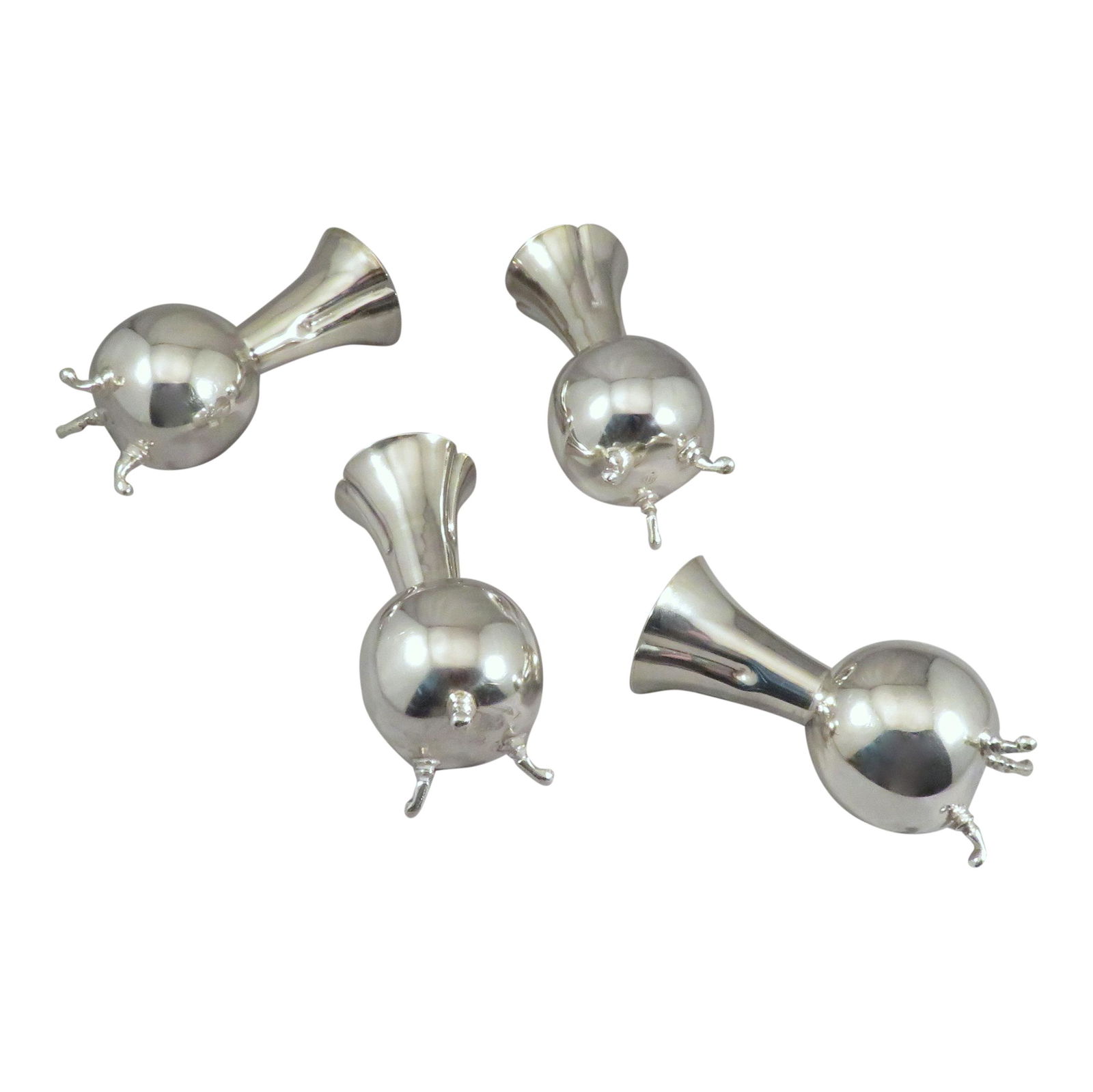 (4) Arturo Medina Bogota Colombia Silver Vases (1 of 5)