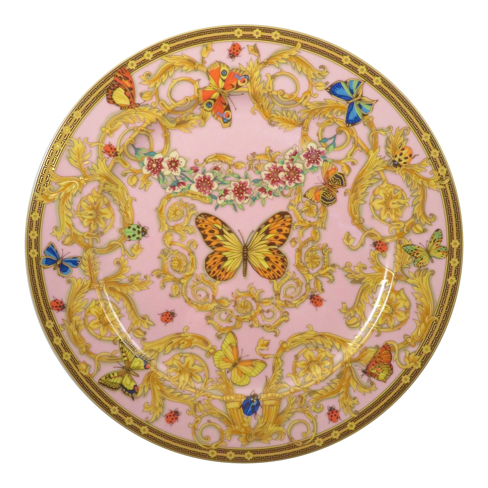 12" "Le Jardin de Versace" Rosenthal Porcelain Charger (1 of 7)