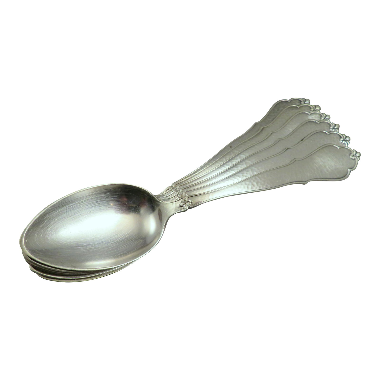 (6) Gerofabriek 90 Dutch Silver 8" Serving Spoons (1 of 4)