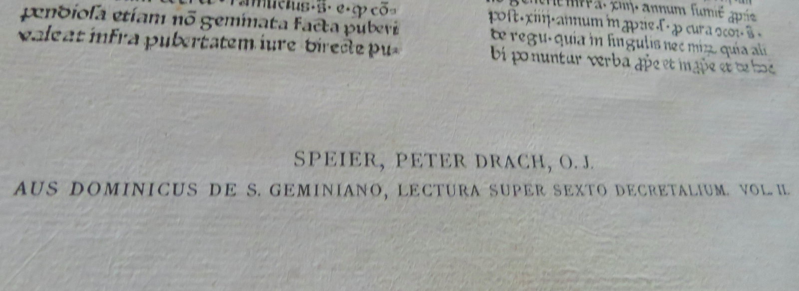 15th Century Lectura Super Sexto Decretalium Geminiano (1 of 7)