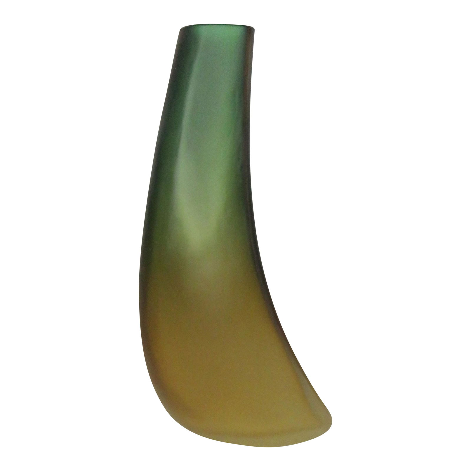 14" Napoleone Martinuzzi for Alfredo Barbini Vase c1962 (1 of 6)