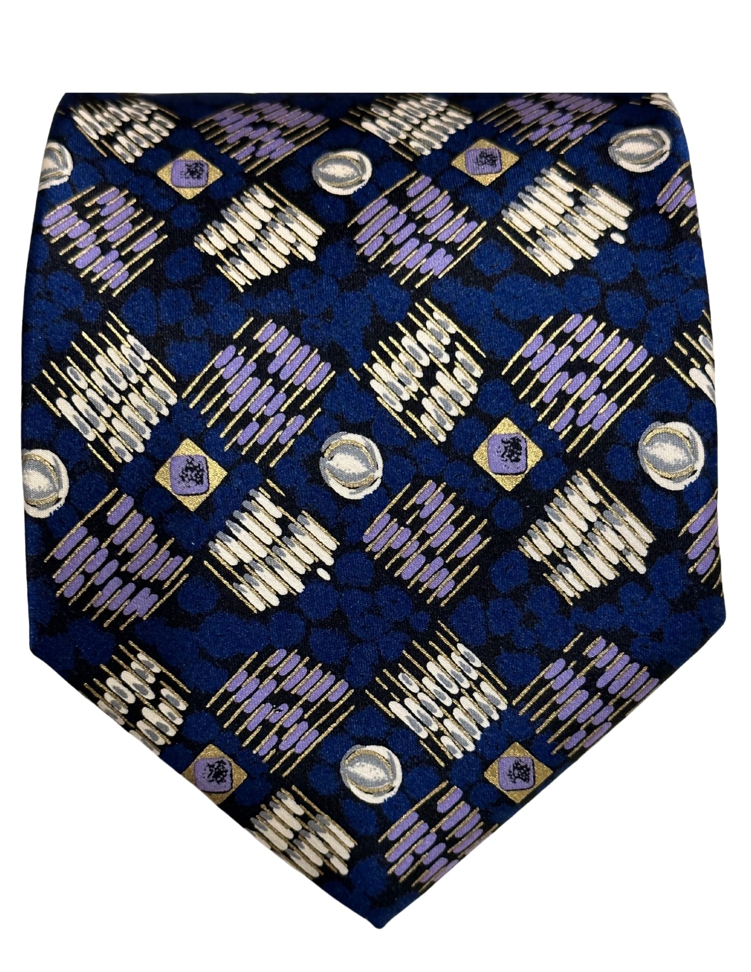 BRIONI, Men's Tie, Blue Purple, Off White, Floral, Handmade, Silk: Brand: Brioni, Italy, Handmade Color: Blue/Purple/Off White (Color appearance/shade can vary due to lighting, monitors, etc.) Material: 100% Silk Width: 3 3/4 inch (9cm) Eligible for In-House Shipping