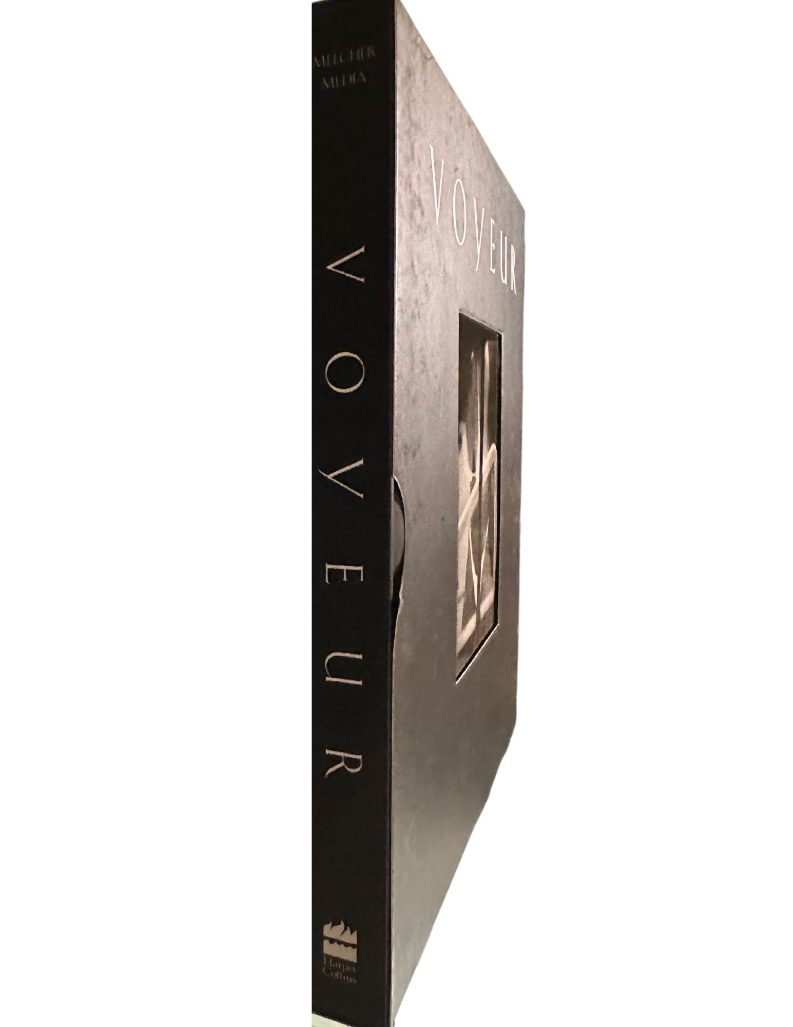 VOYEUR, Essay by Luc Sante, Edited by Charles Melcher and Steven Diamond: VOYEUR, Essay by Luc Sante, Edited by Charles Melcher and Steven Diamond, Published by HarperCollins, NY, Printed in Hong Kong, ISBN: 0-06-019522-3. Hardcover in Case (9 ½” x 9”) Thro