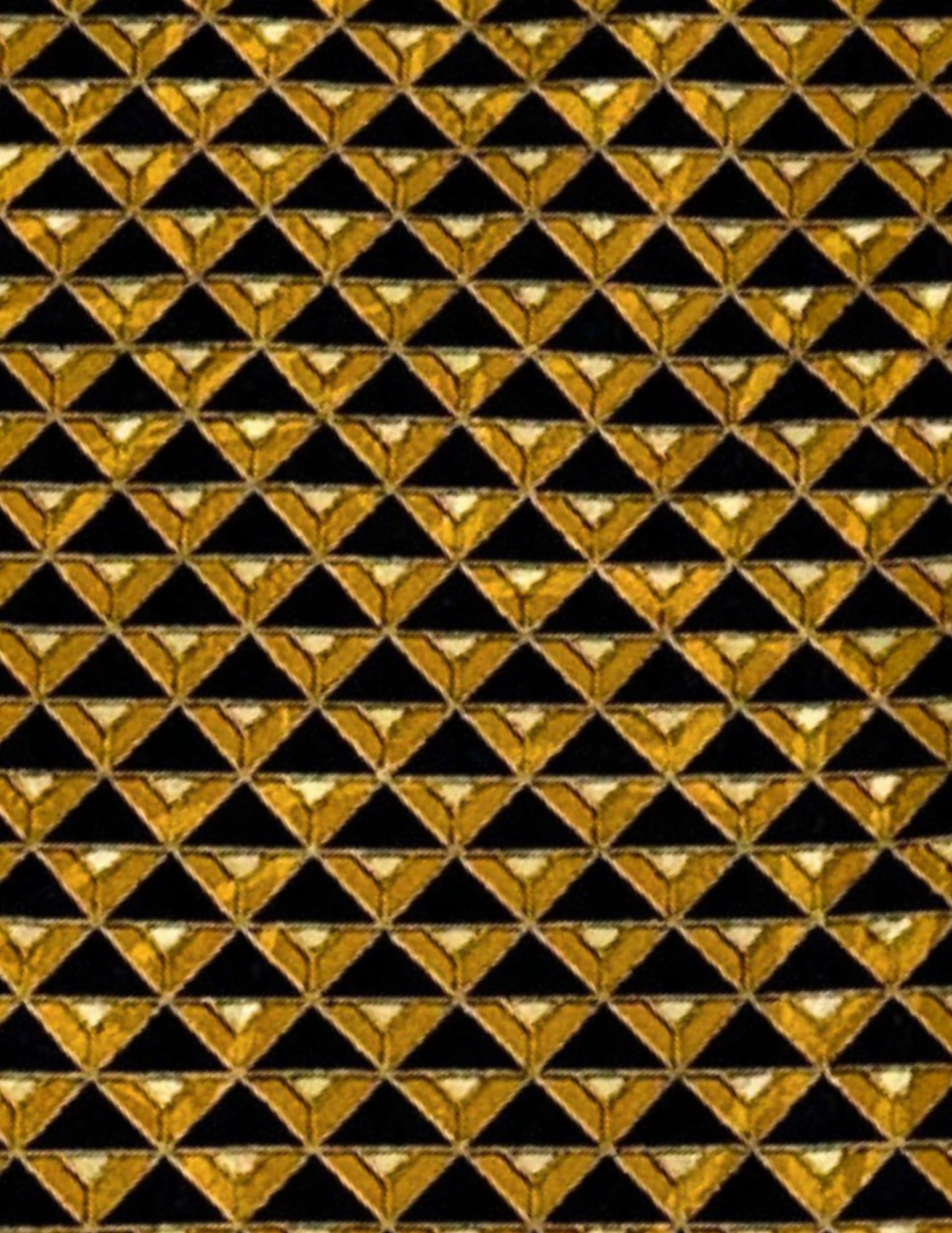 BRIONI, Men's Tie, Black Gold, Handmade, Silk, Geometric: Brand: Brioni, Italy, Handmade Color: Goldish Copper/Black (Color appearance/shade can vary due to lighting, monitors, etc.) Pattern: Geometric Material: 100% Silk Width: 3 3/4 inch (9cm) Eligible for