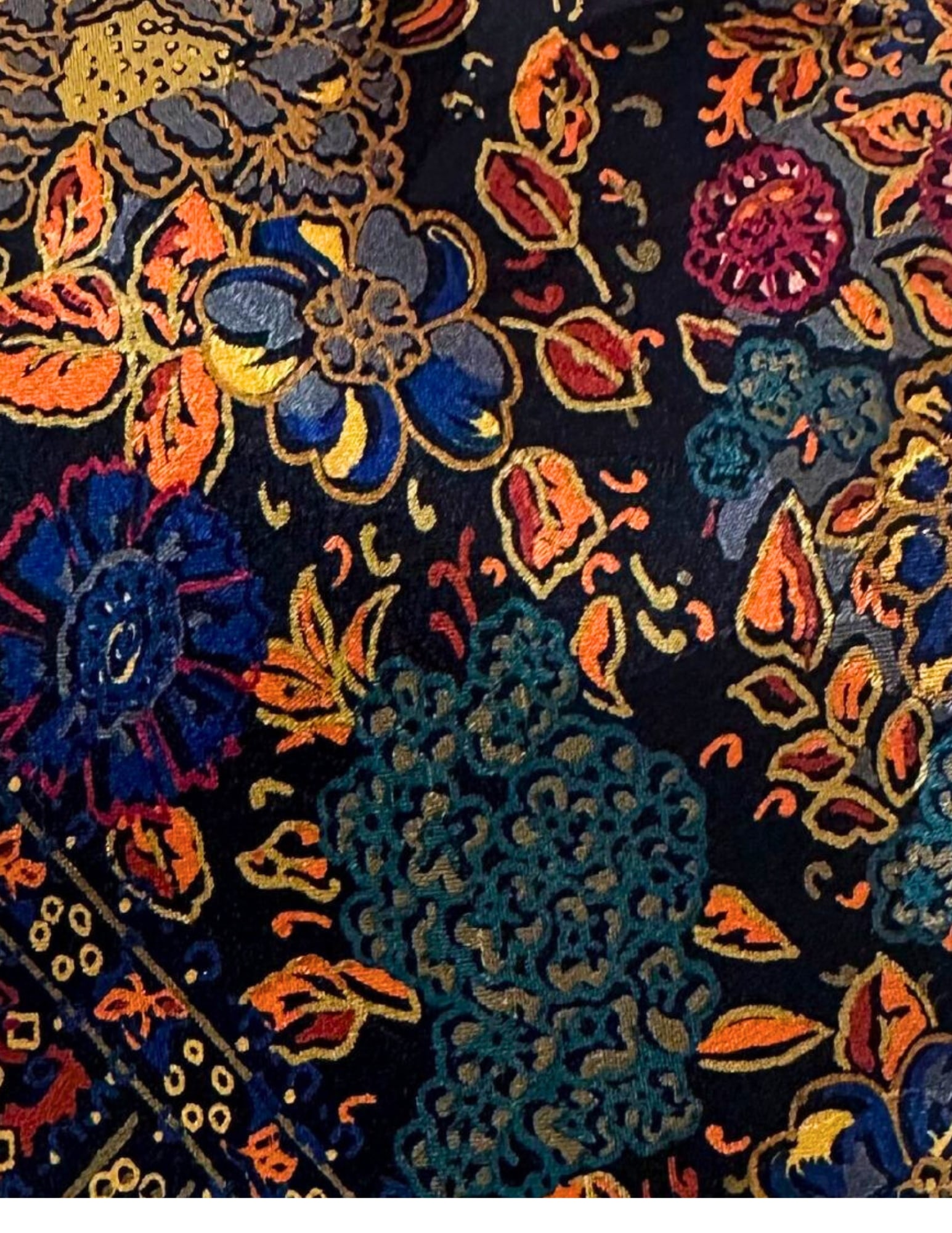 BRIONI, Men's Tie, Multicolor, Floral, Handmade, Silk: Brand: Brioni, Italy, Handmade Color: Multicolor (Color appearance/shade can vary due to lighting, monitors, etc.) Pattern: Floral Material: 100% Silk Width: 3 3/4 inch (9cm) Eligible for In-House Shi