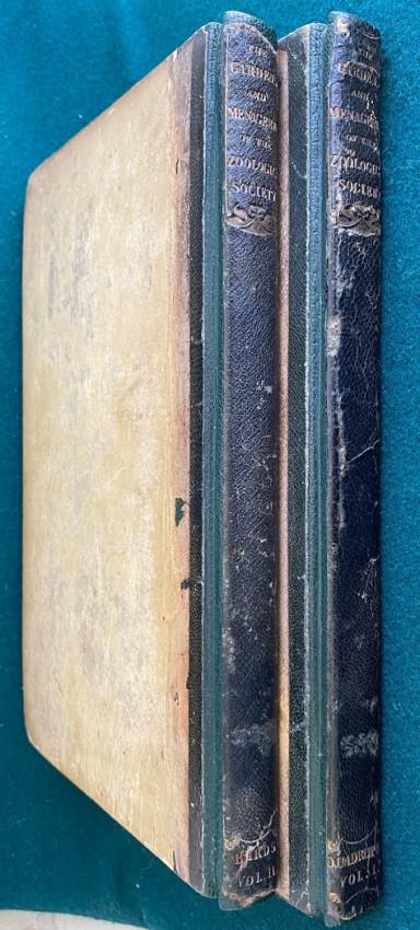 BRANSTON & WRIGHT (engravers) - W.HARVEY, [E. LEAR &: Robert Edward BRANSTON (1803-1877) & John WRIGHT (engravers) - William HARVEY, [Edward LEAR & others?] (artists) - [Edward Turner BENNETT (1797-1836)]. The Gardens and Menagerie of the Z