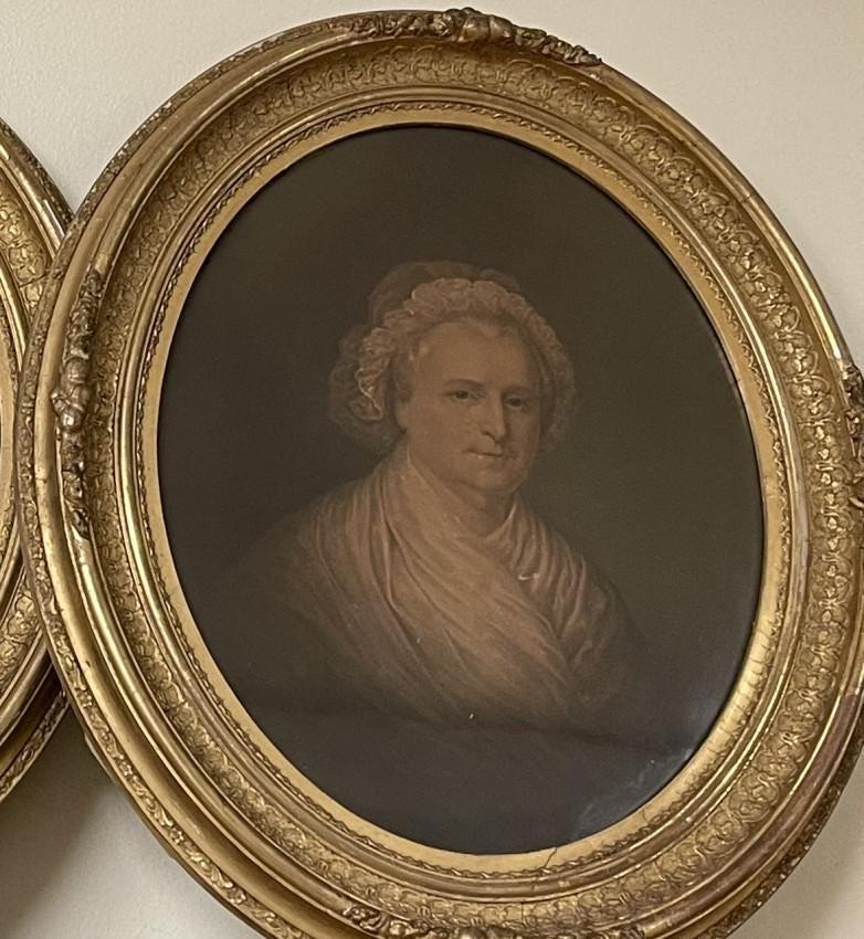 [Cincinnati Lithography] Middleton's National Oil: [Cincinnati Lithography] Elijah C. MIDDLETON; Gilbert STUART [Cincinnati Lithography] Middleton's National Oil Portraits George & Martha WASHINGTON 1861 [Cincinnati Lithography] Middleton's National O