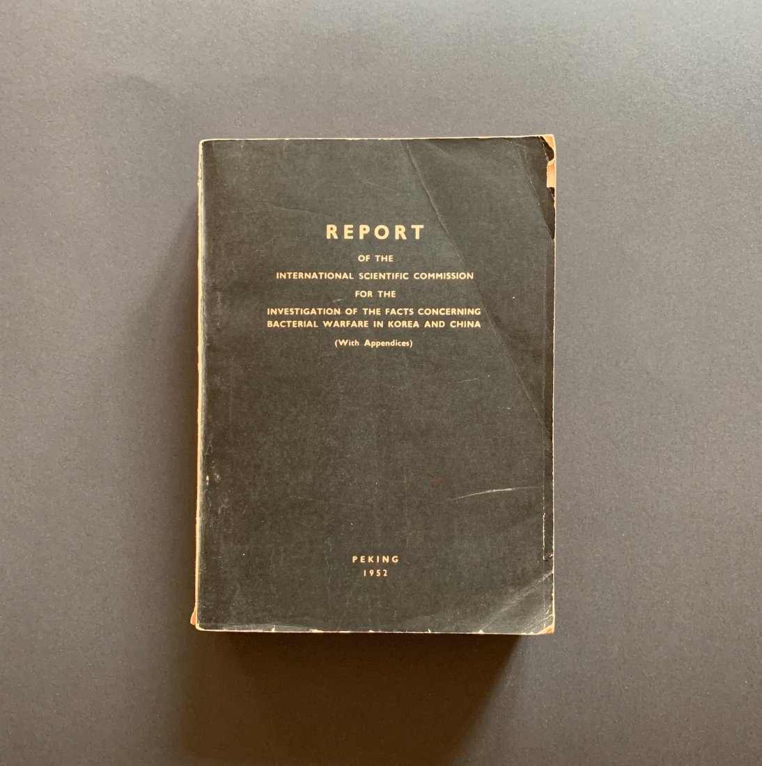 [ISC] Bacterial Warfare Korea & China. Peking 1952 (1 of 20)