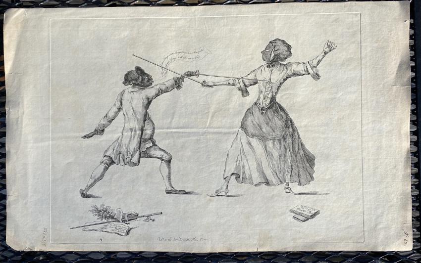 William AUSTIN [3 etchings, 1 featuring Julius Soubise] (1 of 12)