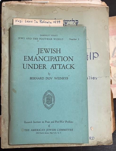 [ISRAEL] Collection of 75+ books & pamphlets 1947-67 (1 of 16)