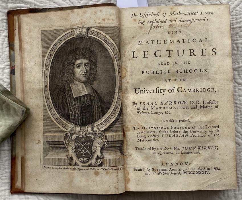 I. BARROW. Mathematical Learning 1st in English (1 of 10)