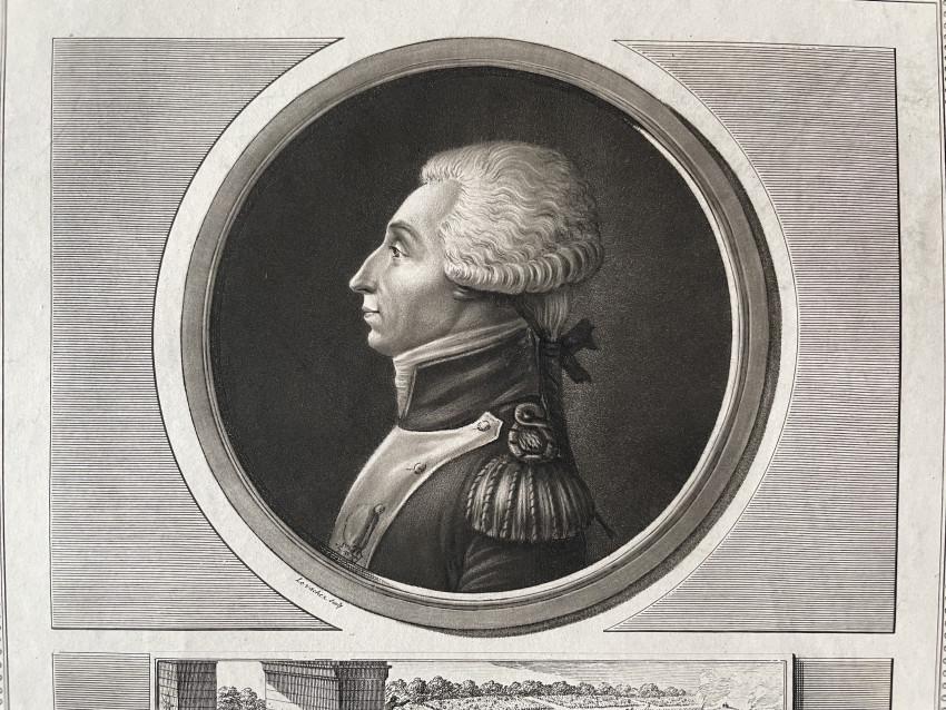 Rare Lafayette Portrait 1798-1804 (1 of 4)