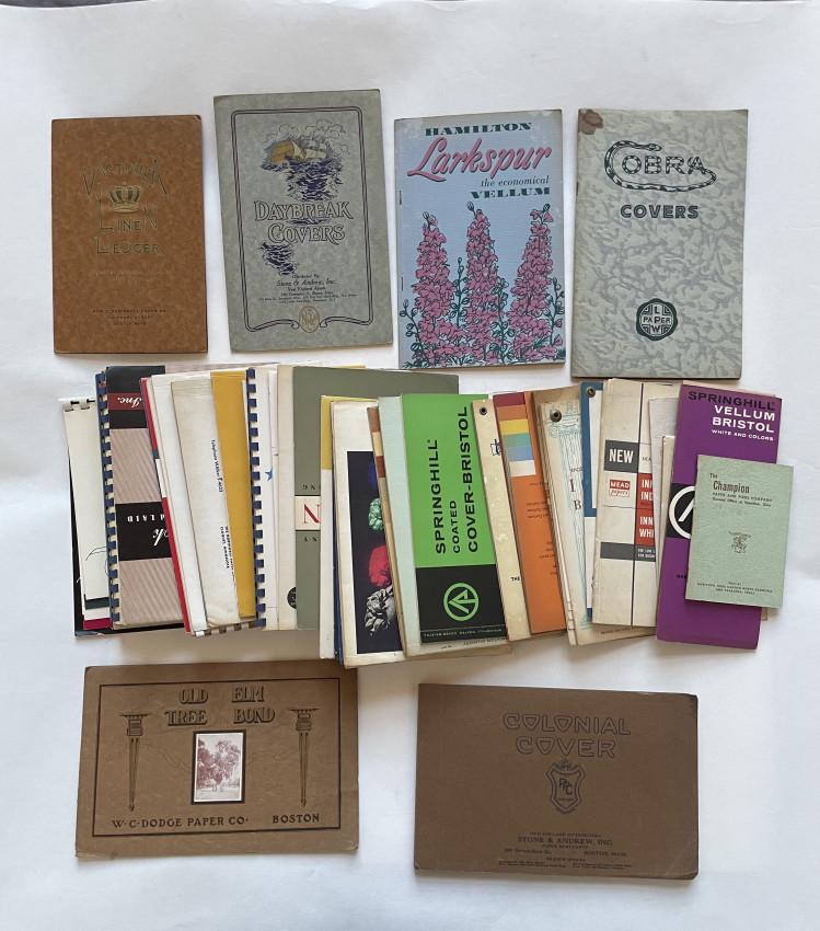 44 printer paper sample booklets (1 of 14)