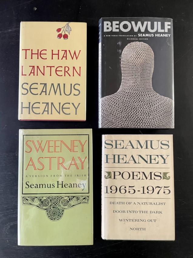 Seamus Heaney: signed books, poetry, Irish (1 of 4)