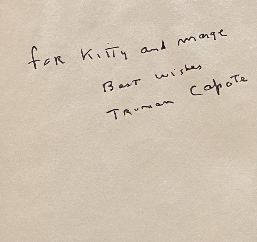 Signed Literature: Capote, Wolfe & Rushdie (1 of 5)