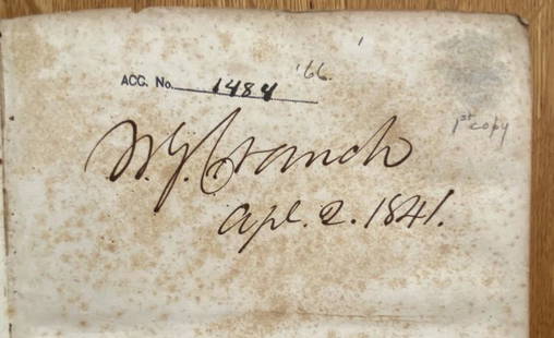 Webster?s sister-in-law?s copy of the 1st octavo edition of his American Dictionary: Res. 750 Est. 2500-3500Webster’s sister-in-law’s copy of the 1st 8vo edition of his Dictionary.Daniel WEBSTER (1758-1843)An American Dictionary of the English Language: First