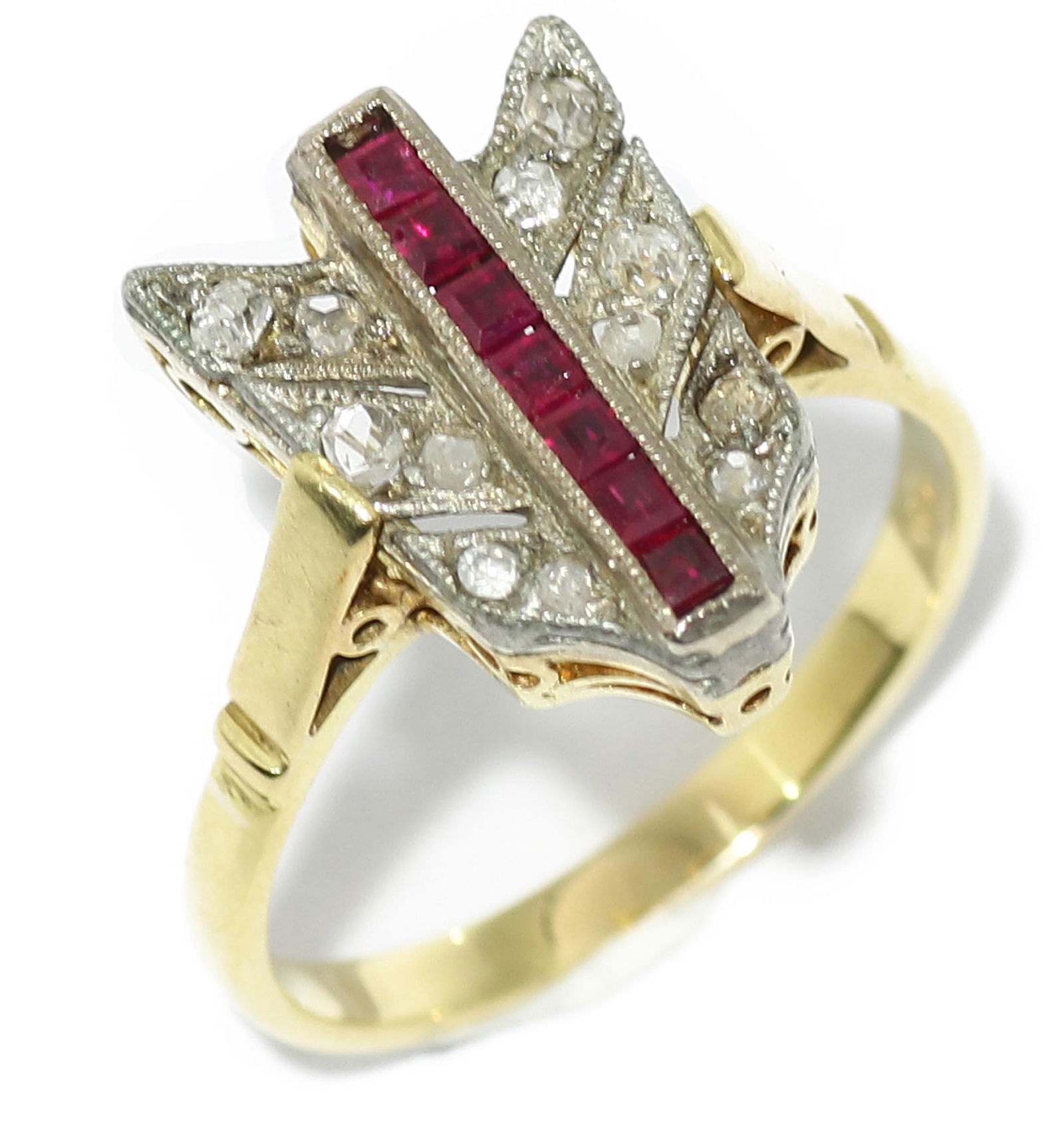 Anillo lanzadera antiguo sales