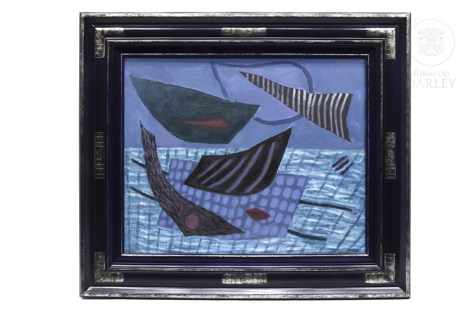 Henri Bernard Goetz (1909-1989) "Composition" (1 of 4)