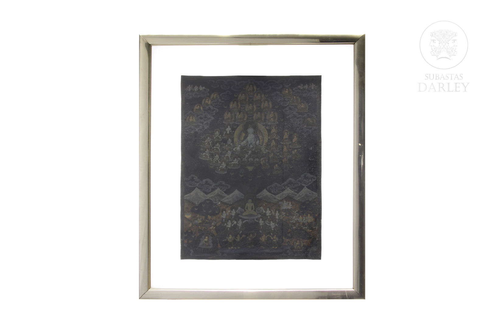 Tibetan thangka, 20th century (1 of 6)