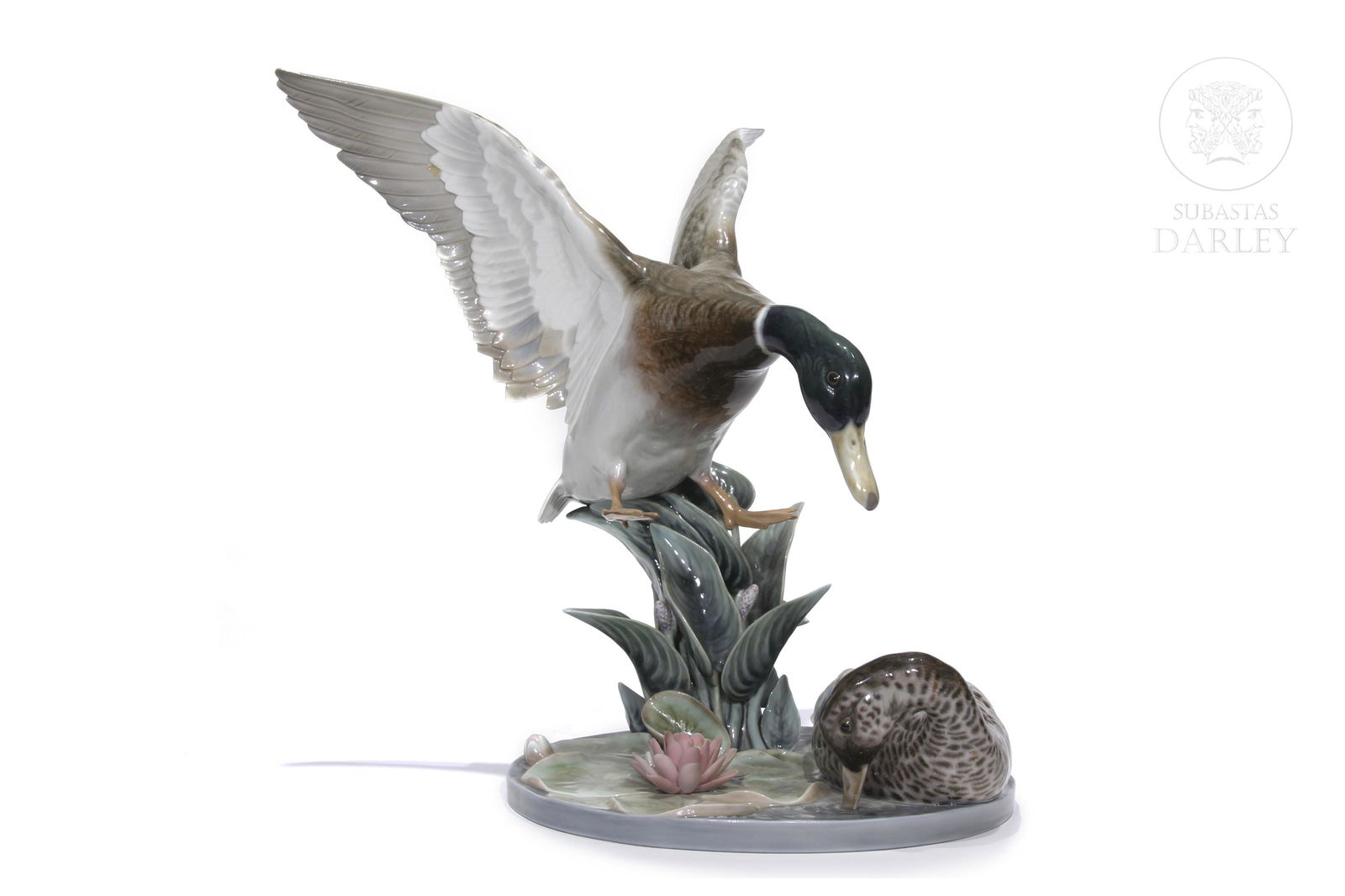LLADRO "Ducks pond", limited series. (1 of 8)