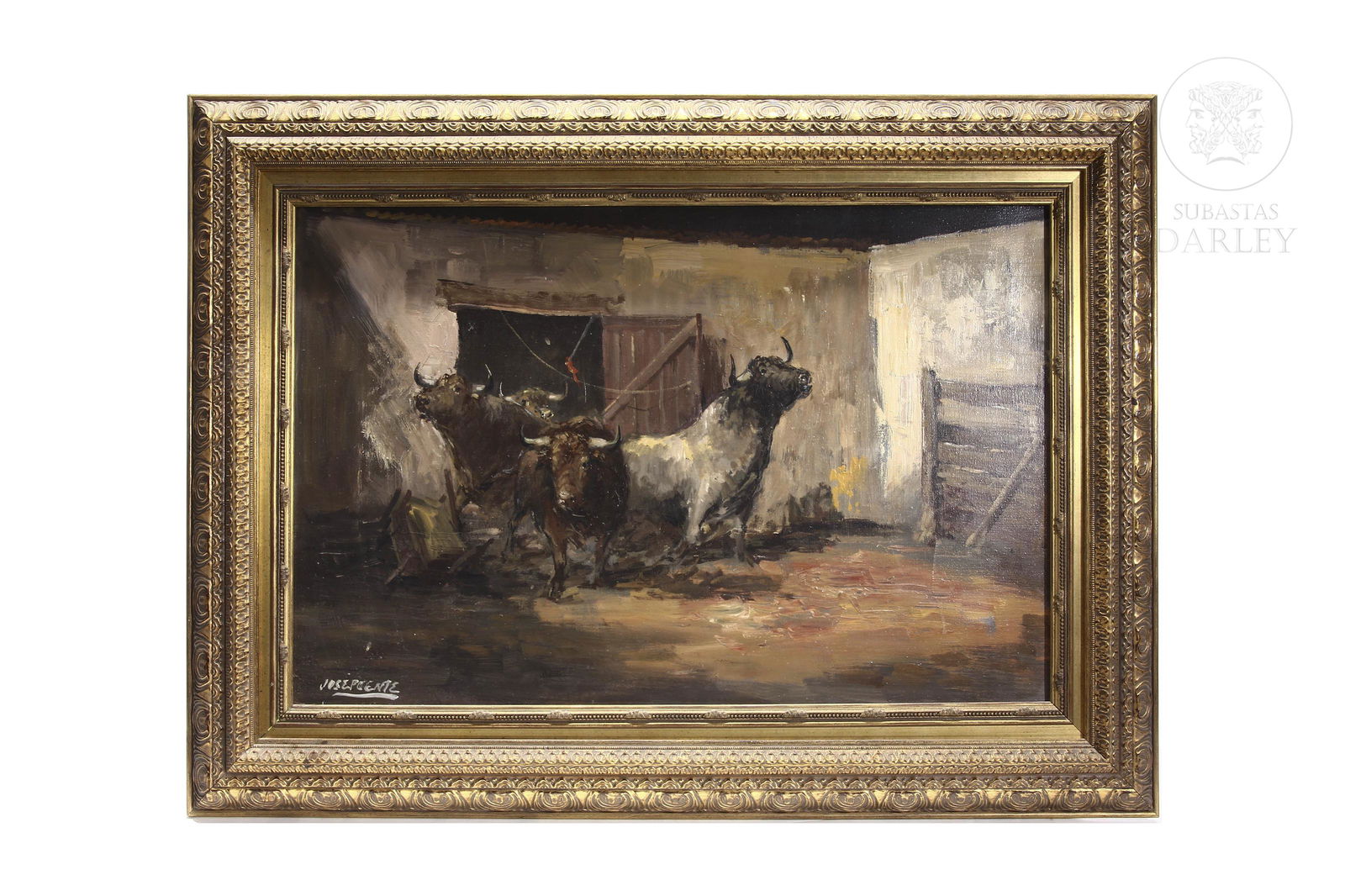 JOSE PUENTE GONZALEZ (1928 - 2002) "Bulls" (1 of 5)