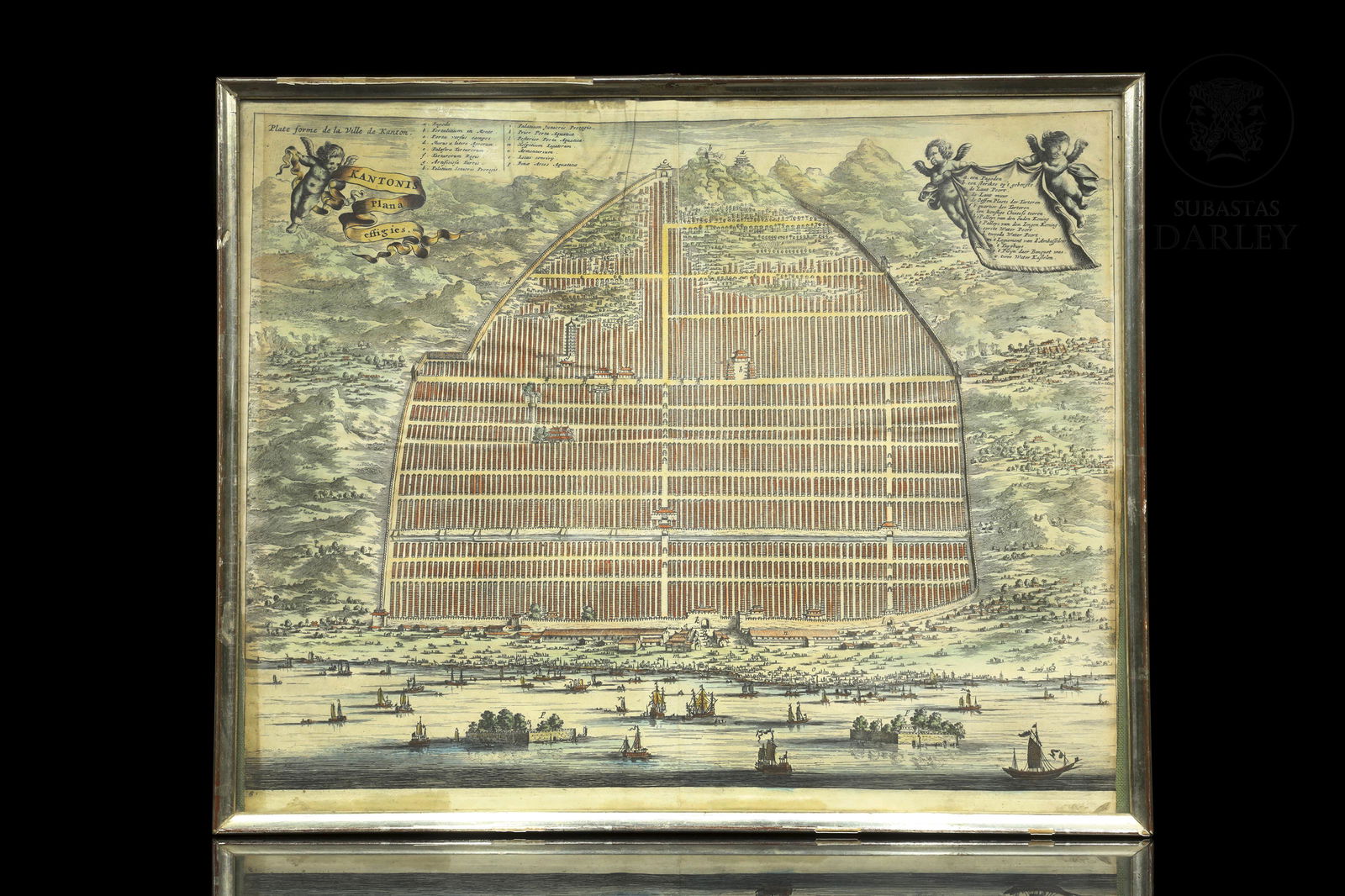 Engraving "Map of Canton" (1 of 8)