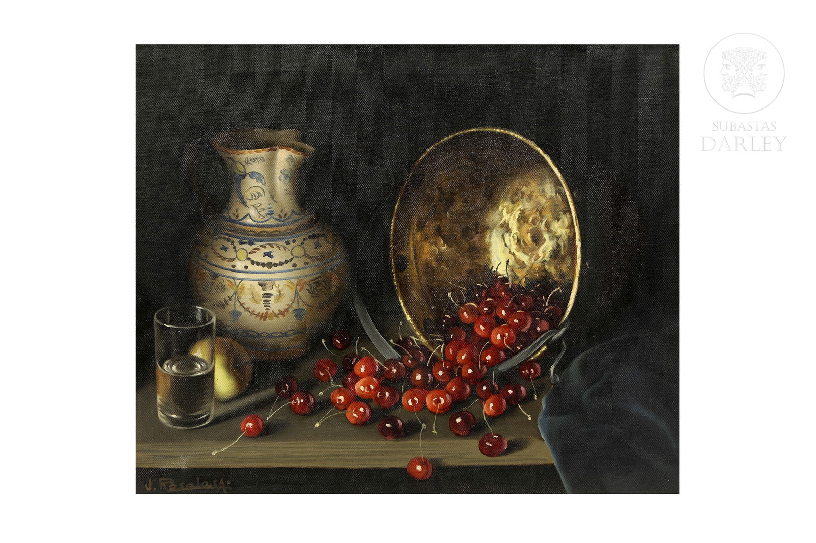 Jose Rosales Arotegui (1924) "Still life with fruit and jug" (1 of 7)