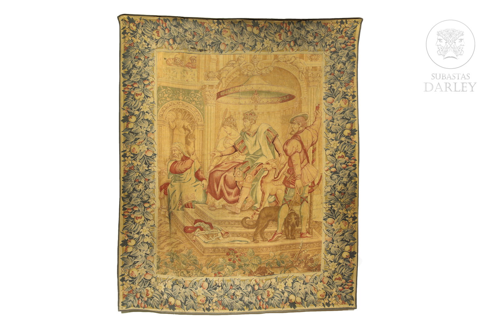 French tapestry, late 19th century (1 of 5)