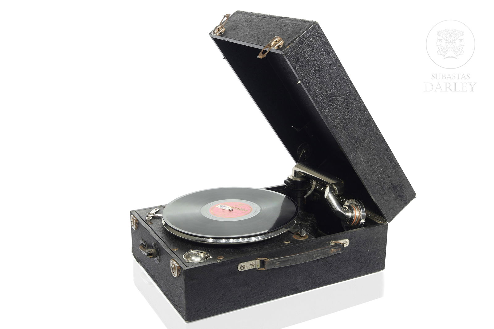 Columbia gramophone. Viva-tonal grafonola nº201. England, early 20th century (1 of 6)