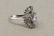 Ladies 925 Silver Modern Ring. - 3