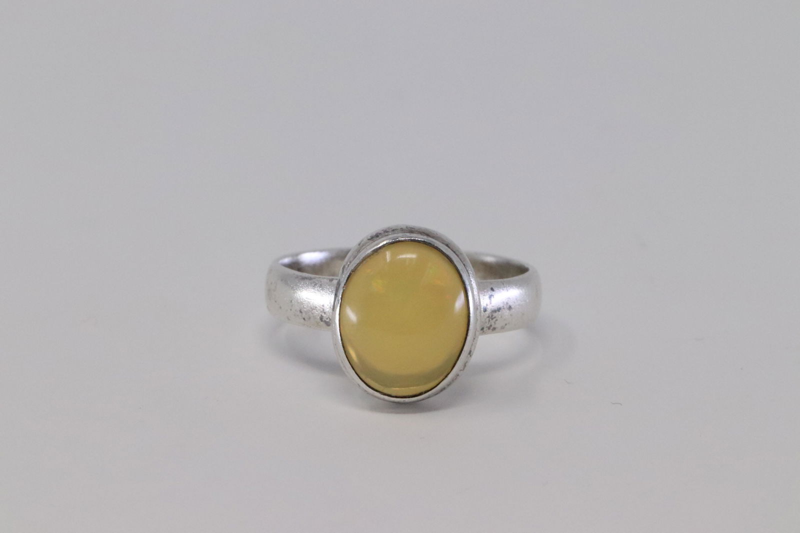 925 Silver Opal Ring. (1 of 3)