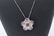 925 Silver Flower Necklace. - 3
