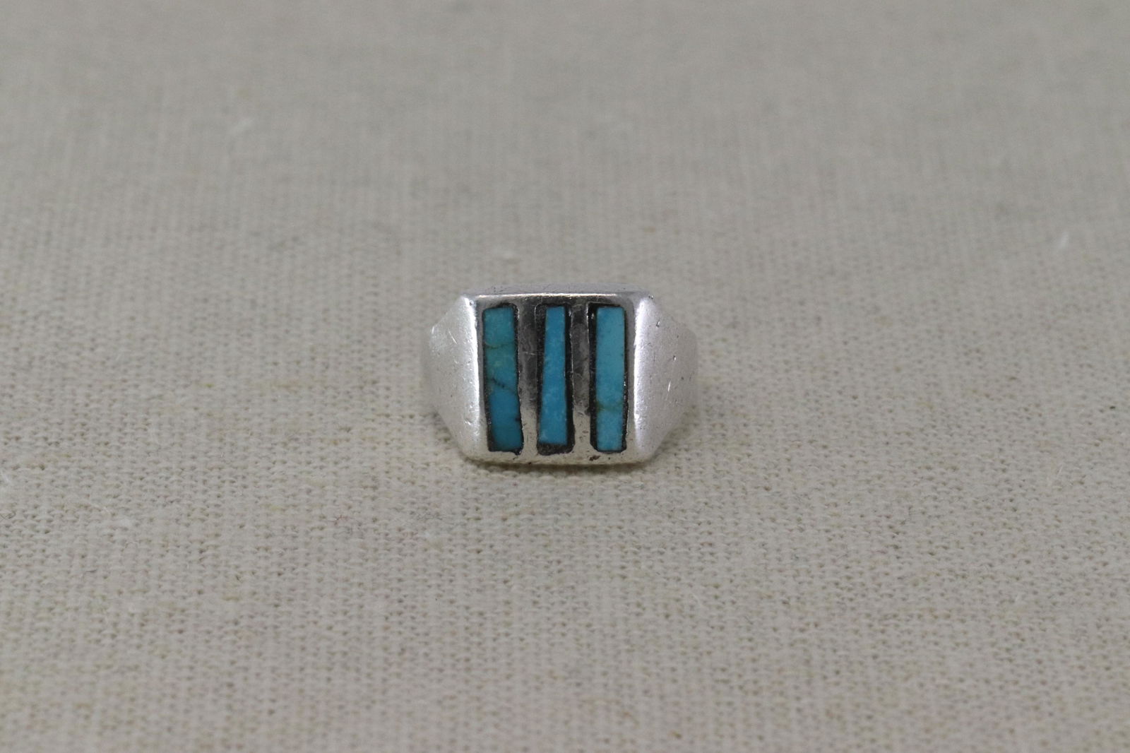 925 Silver Turquoise Ring (1 of 3)
