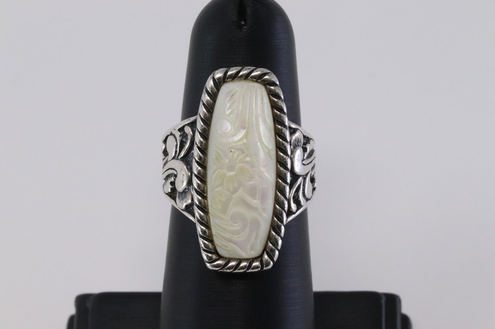 SIGNED CP/RELIOS STERLING SILVER SOUTHWESTERN DESIGN w/ (1 of 4)
