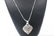 Ladies Silver 925 Heart Necklace.