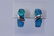 Ladies Opal Earrings. - 2