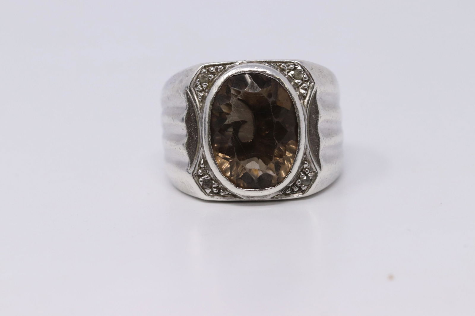 925 Silver Men's Ring. (1 of 3)
