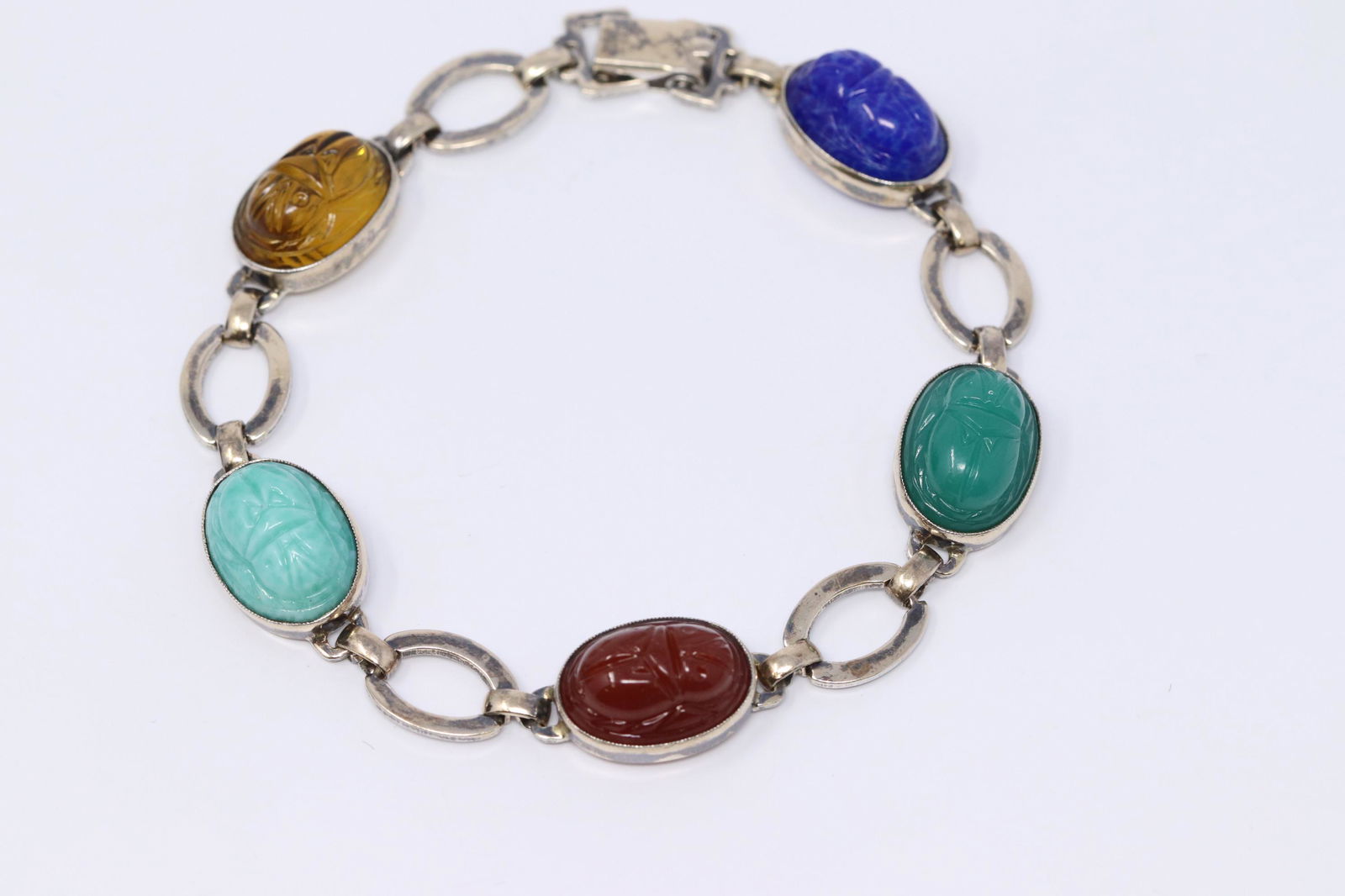 Sterling Silver Multi-Color Bracelet. (1 of 6)