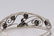Navajo Sterling Silver Turquoise & Red Coral Cuff - 2